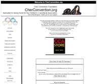 Tablet Screenshot of cherconvention.com